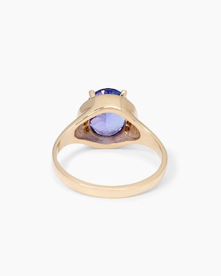 Produktabbildung 3 für Ring mit Tansanit AAA+ und Brillanten
