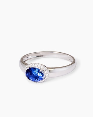 Produktabbildung 3 für Ring mit Tansanit AAAA+ und Zirkonen