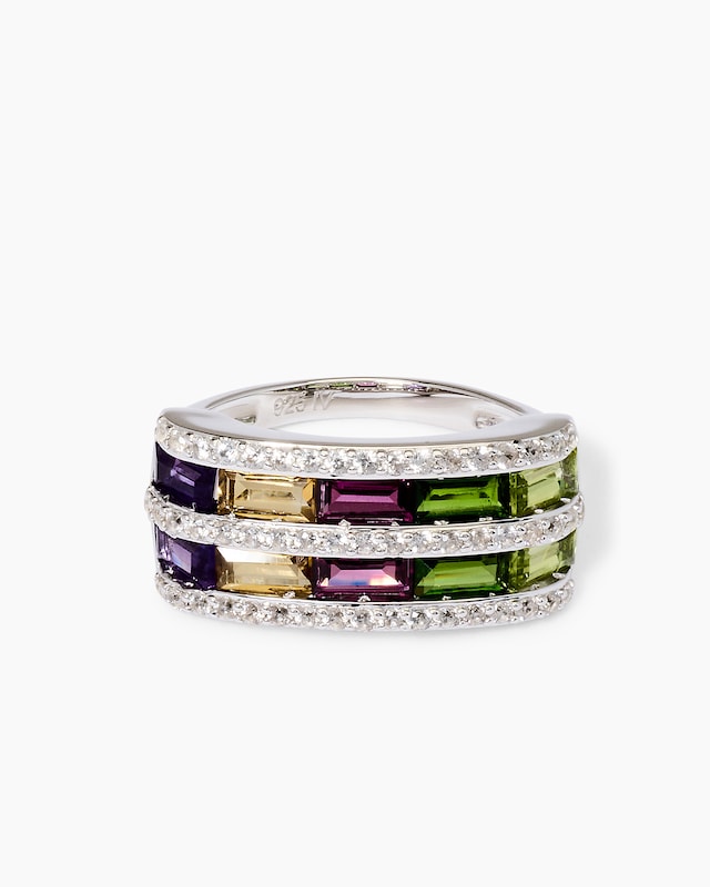 Ring mit Multi-Edelsteinen