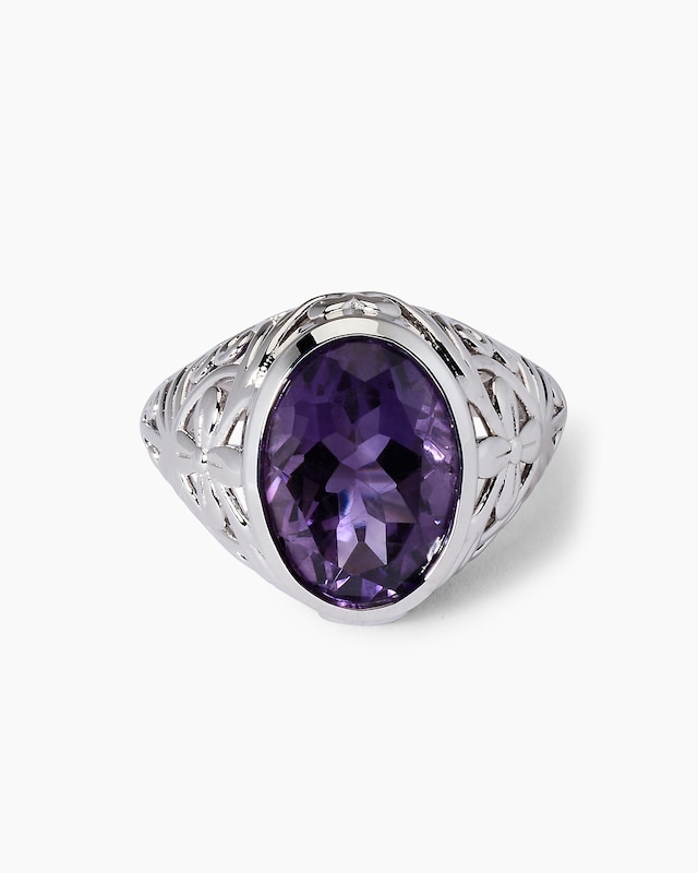 Ring mit Amethyst