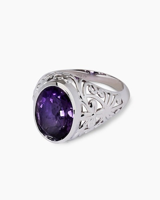 Produktabbildung 3 für Ring mit Amethyst