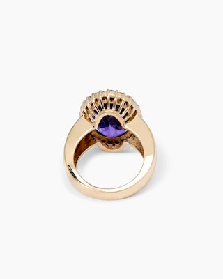 Produktabbildung 3 für Ring mit Tansanit AAAAA und Brillanten