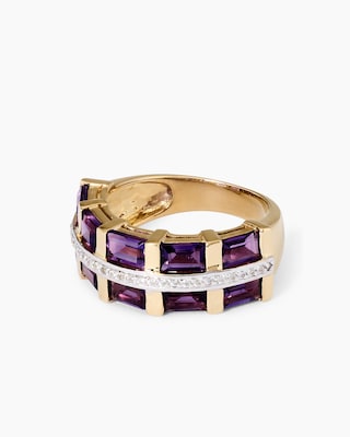 Produktabbildung 3 für Ring mit Amethyst