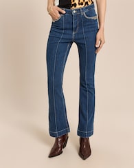 Produktabbildung für Wide Leg Jeans mit Biese