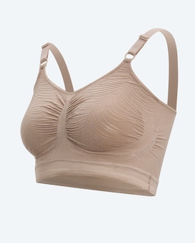 Produktabbildung für Bustier mit Pfauenschimmerdesign