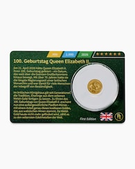 Produktabbildung für Goldmünze 100. Geburtstag Queen Elizabeth II. 2026