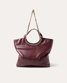 Produktabbildung für Tasche in Flechtoptik
