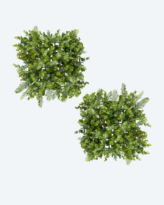 Produktabbildung für Wandmatten "Eukalyptus Farn", 2tlg.