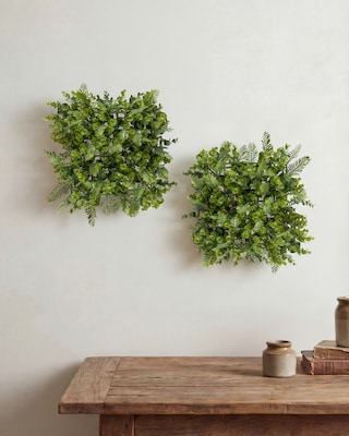 Produktabbildung 3 für Wandmatten "Eukalyptus Farn", 2tlg.