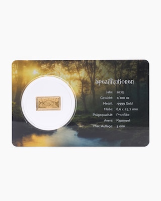 Produktabbildung 2 für Goldbarren Rapunzel 2025