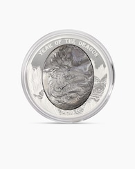 Produktabbildung für Silbermünze Mother of Pearl Drache 2024