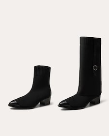 Produktabbildung für Strick-Stiefel 2 in 1