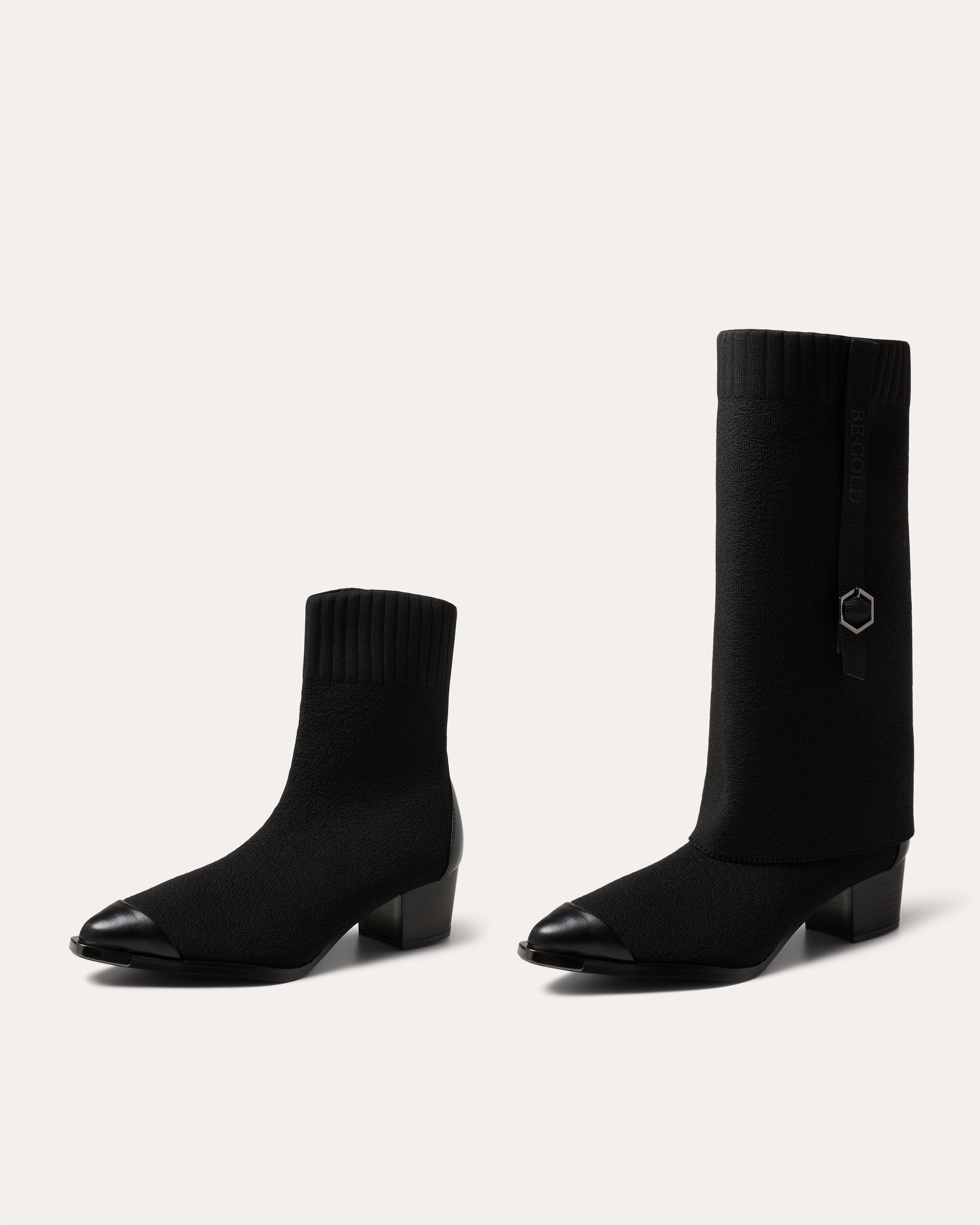 Produktabbildung für Strick-Stiefel 2 in 1