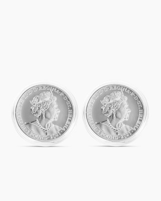 Produktabbildung 2 für Silbermünzen Napoleon Bee St. Helena 2021, 2tlg.