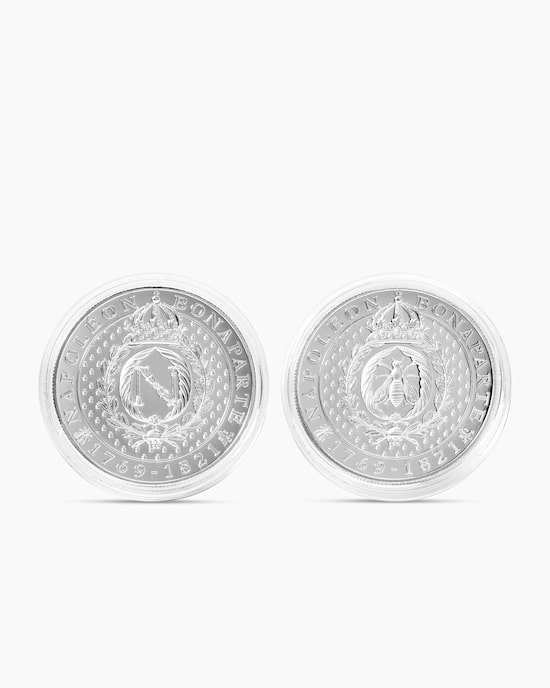 Produktabbildung für Silbermünzen Napoleon Bee St. Helena 2021, 2tlg.