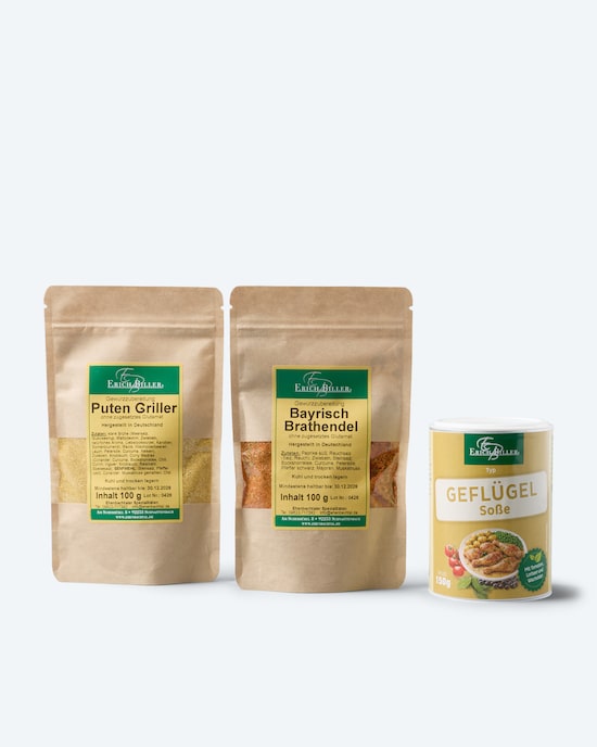 Produktabbildung für Gewürz-Set "Geflügel", 3er-Set