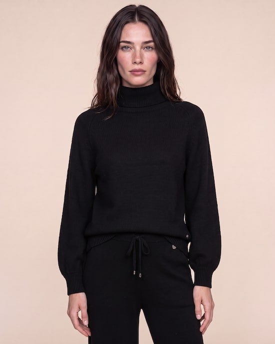 Produktabbildung für Pullover mit Zopfdetail
