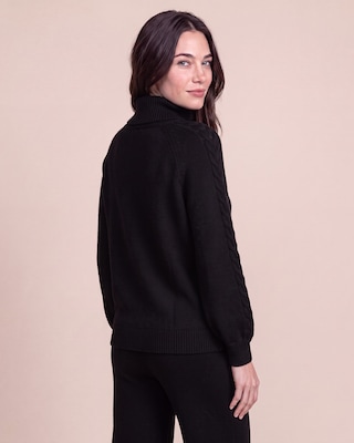Produktabbildung 2 für Pullover mit Zopfdetail