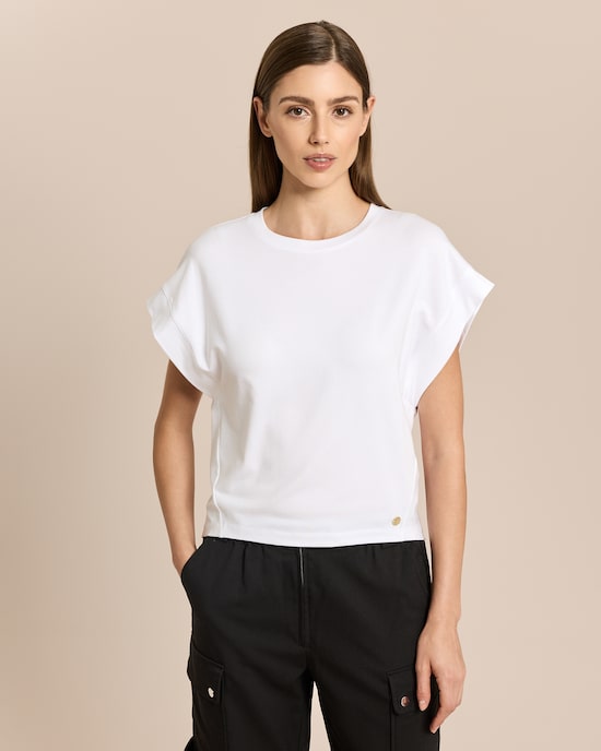 Produktabbildung für Kurzarmshirt mit besonderen Ärmeln