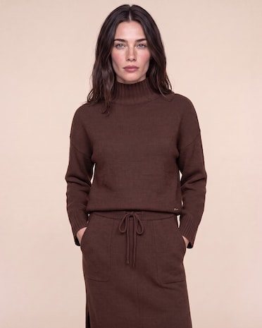 Produktabbildung für 2-teiliges Strickset mit Rock