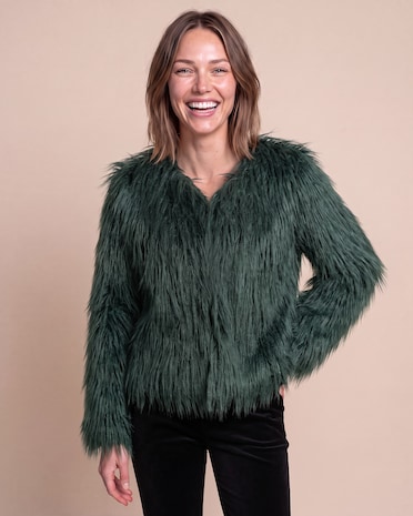 Produktabbildung für Webpelzjacke