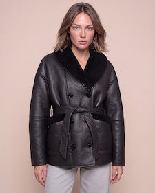 Produktabbildung für Teddyjacke oversized