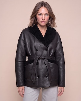 Produktabbildung für Teddyjacke oversized