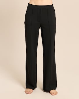 Produktabbildung für Wide Leg Hose aus Crêpe
