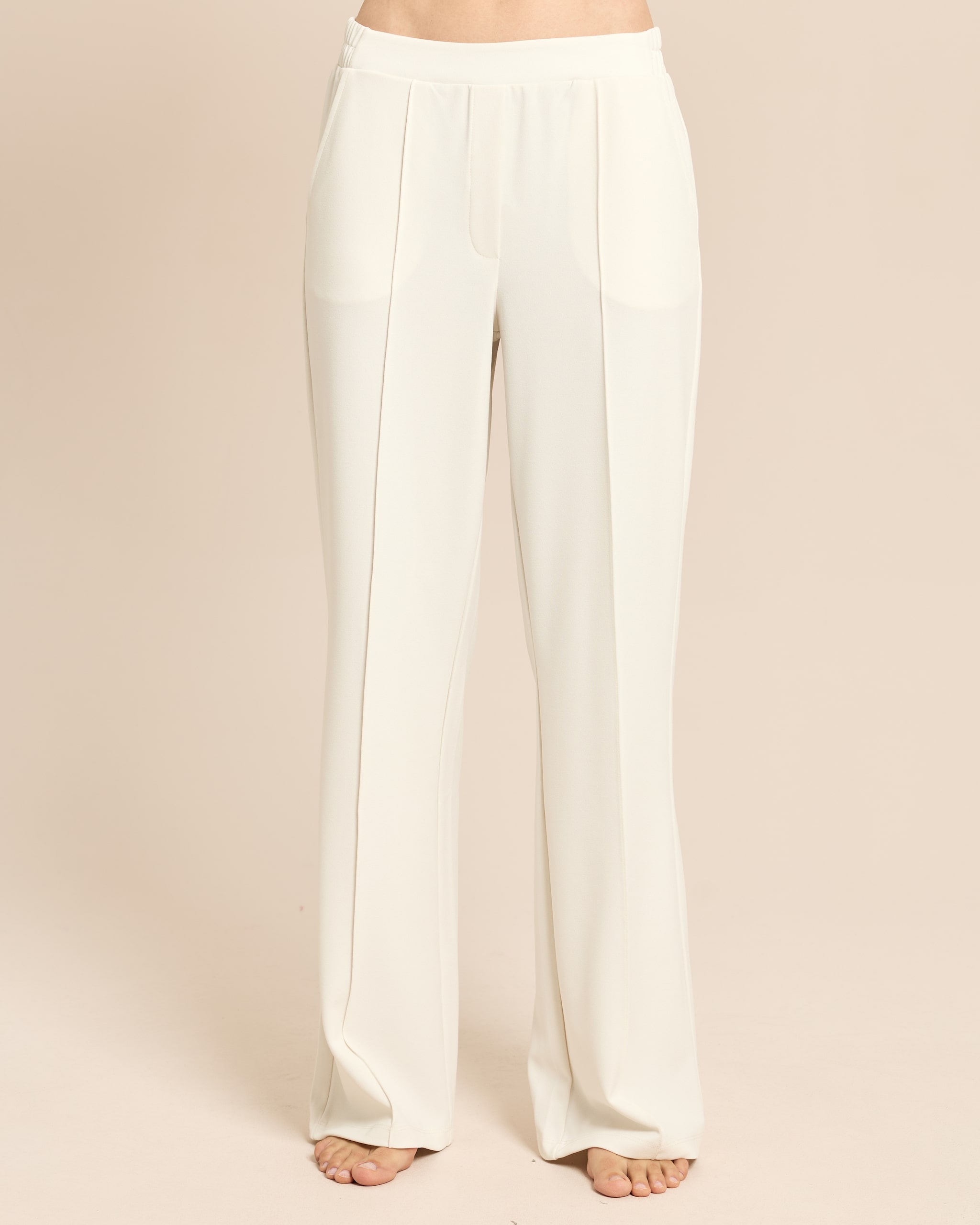 Produktabbildung für Wide Leg Hose aus Crêpe
