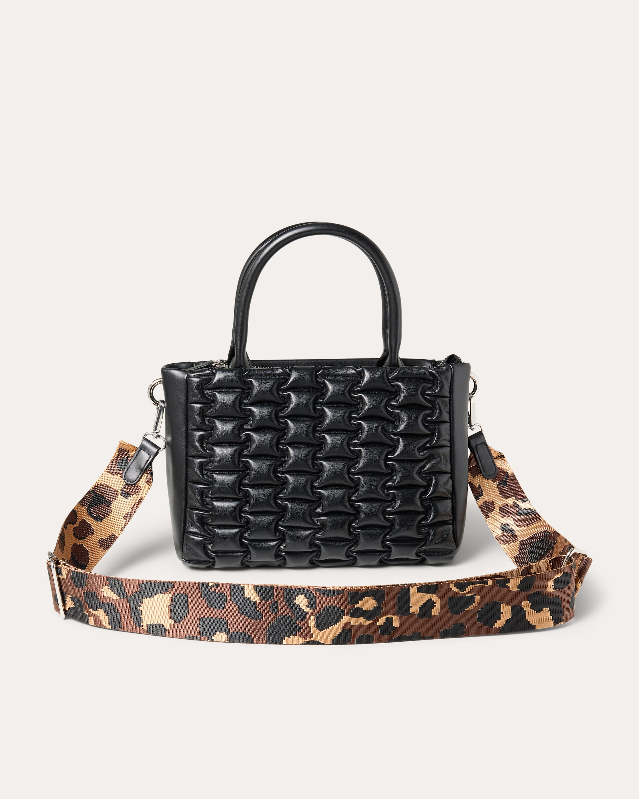 Produktabbildung für Handtasche mit Jacquard-Riemen