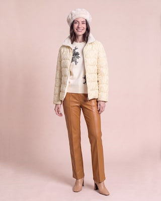 Produktabbildung 3 für Steppjacke mit Glanzoptik