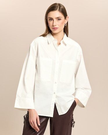 Produktabbildung für Bluse mit breiter Manschette