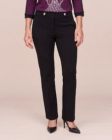 Produktabbildung für Straight Leg Hose mit Dekobund