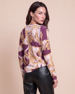 Produktabbildung 2 für Pullover mit Ornamentmuster