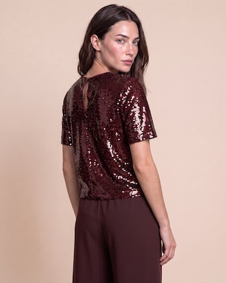 Produktabbildung 3 für Pailletten Shirt