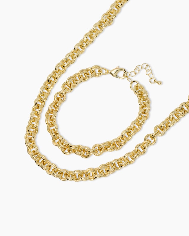 Schmuck-Set Collier & Armband