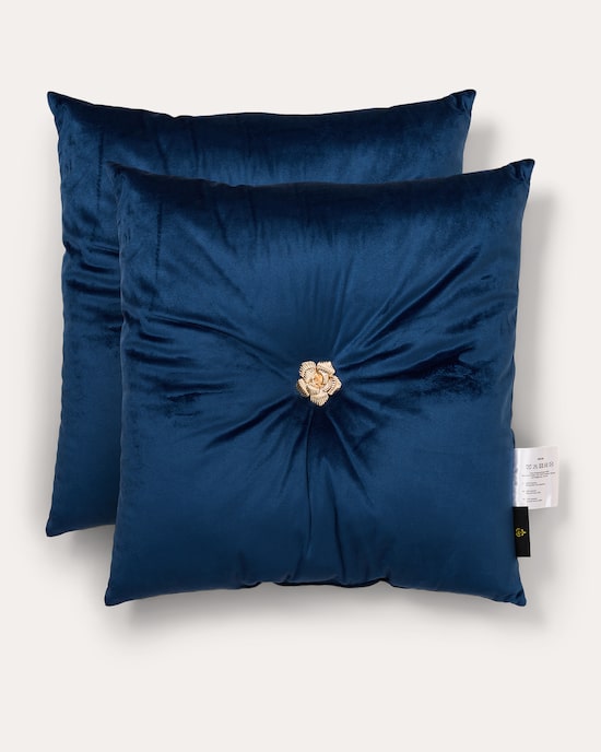 Produktabbildung für Samt-Dekokissen "Majesty", 2tlg.