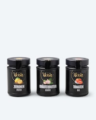 Produktabbildung für Knoblauch-, Zitronen- und Tomaten-Set