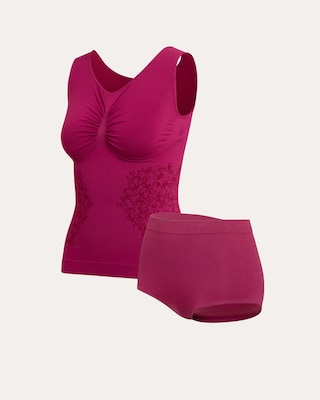 Produktabbildung 1 für Midi Control Set Top Paisley mit Slip