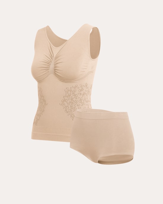 Produktabbildung für Midi Control Set Top Paisley mit Slip