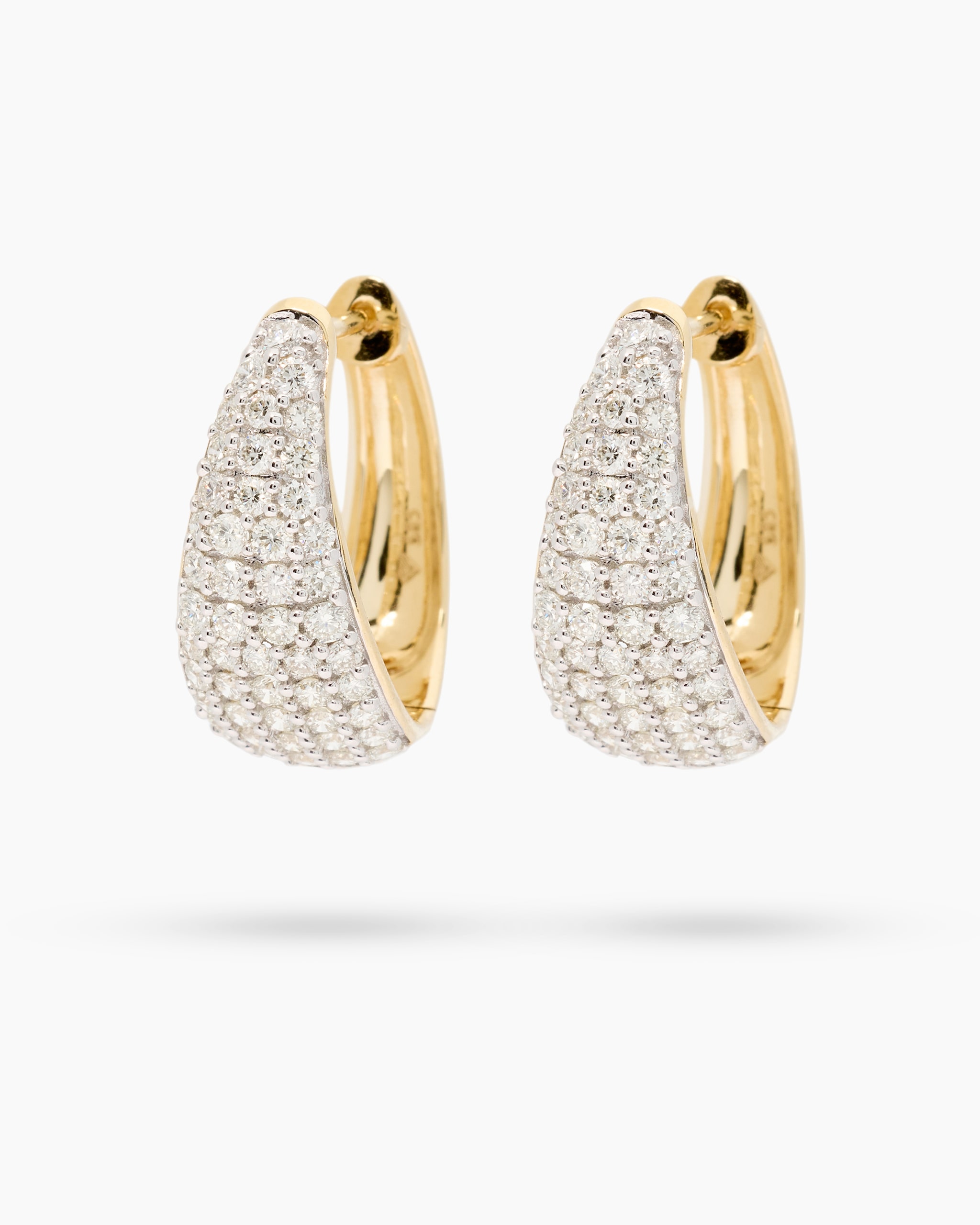 Produktabbildung für Brillant-Creolen ca. 1,25 ct