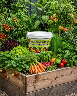 Produktabbildung 1 für Naschgarten Naturdünger 2,4 kg