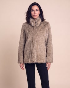 Produktabbildung für Webpelz-Longjacke