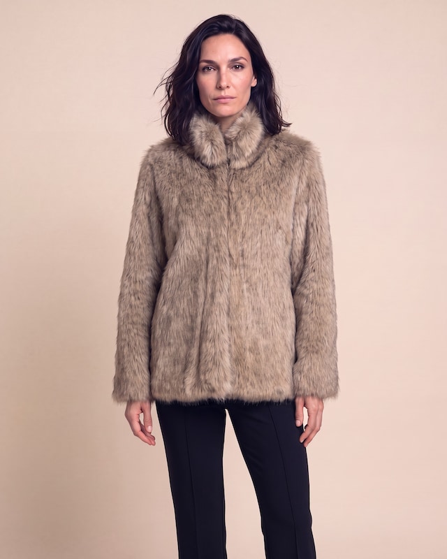 Produktabbildung für Webpelz-Longjacke