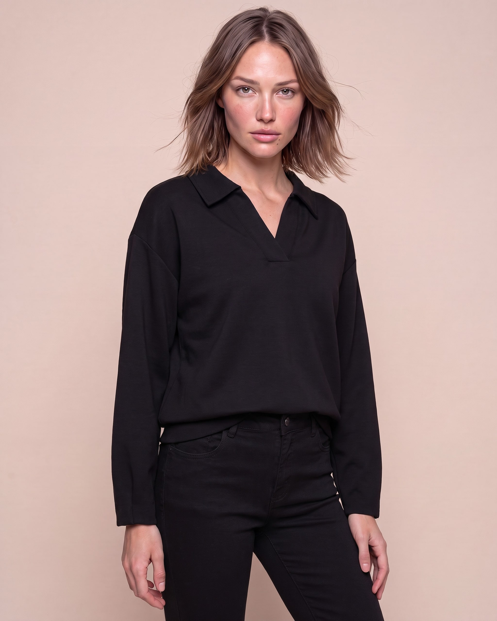 Produktabbildung für Scuba Sweatshirt mit Kragen
