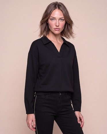 Produktabbildung für Scuba Sweatshirt mit Kragen