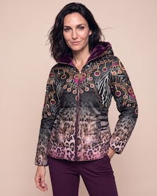 Produktabbildung für Wende-Steppjacke mit Exklusivdruck