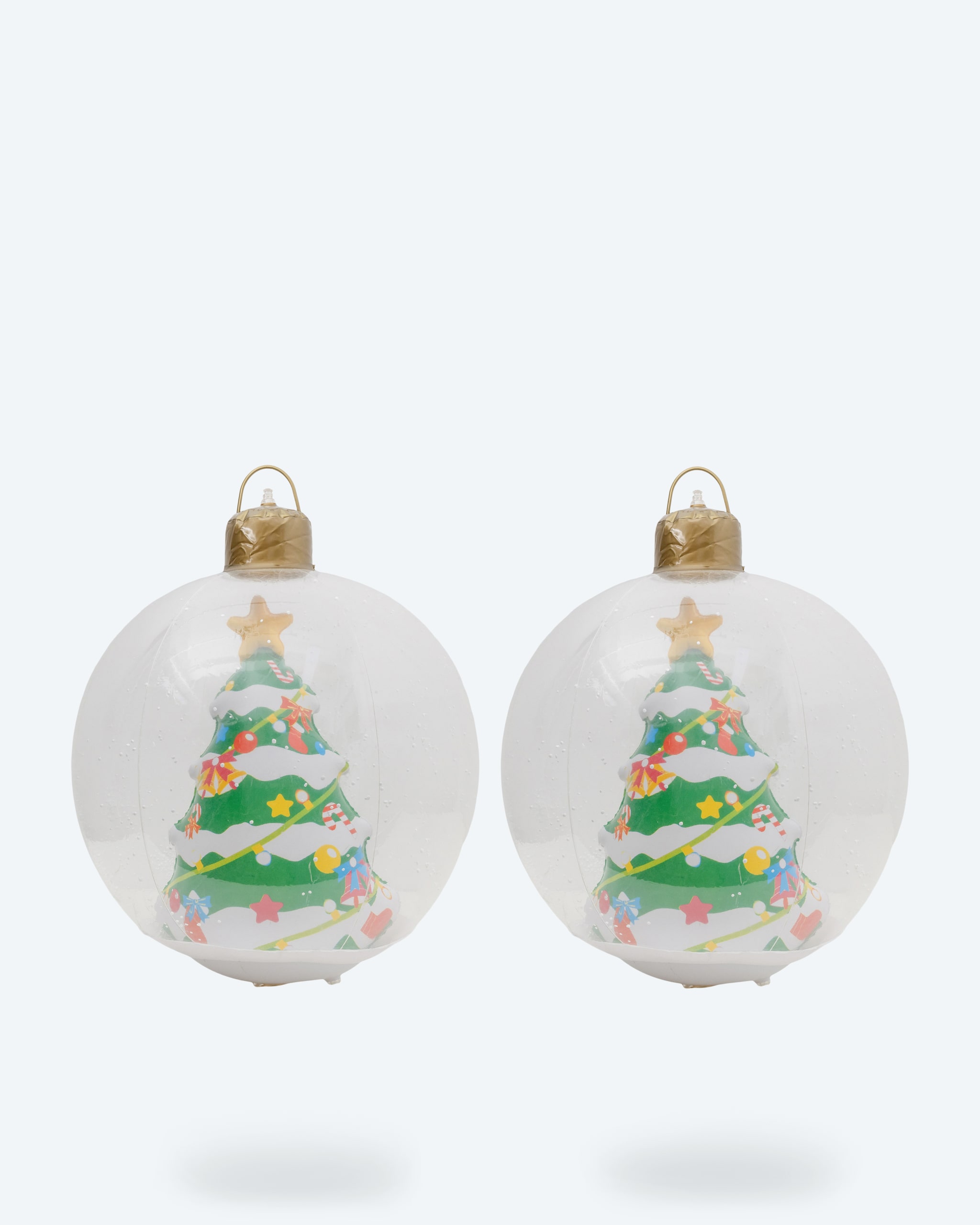 Produktabbildung für LED-Weihnachtskugeln, 2tlg.
