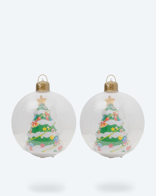 Produktabbildung für LED-Weihnachtskugeln, 2tlg.