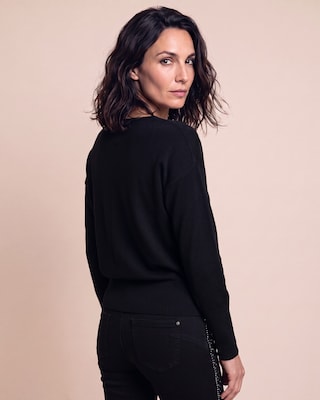 Produktabbildung 2 für Pullover mit Strasssteinen